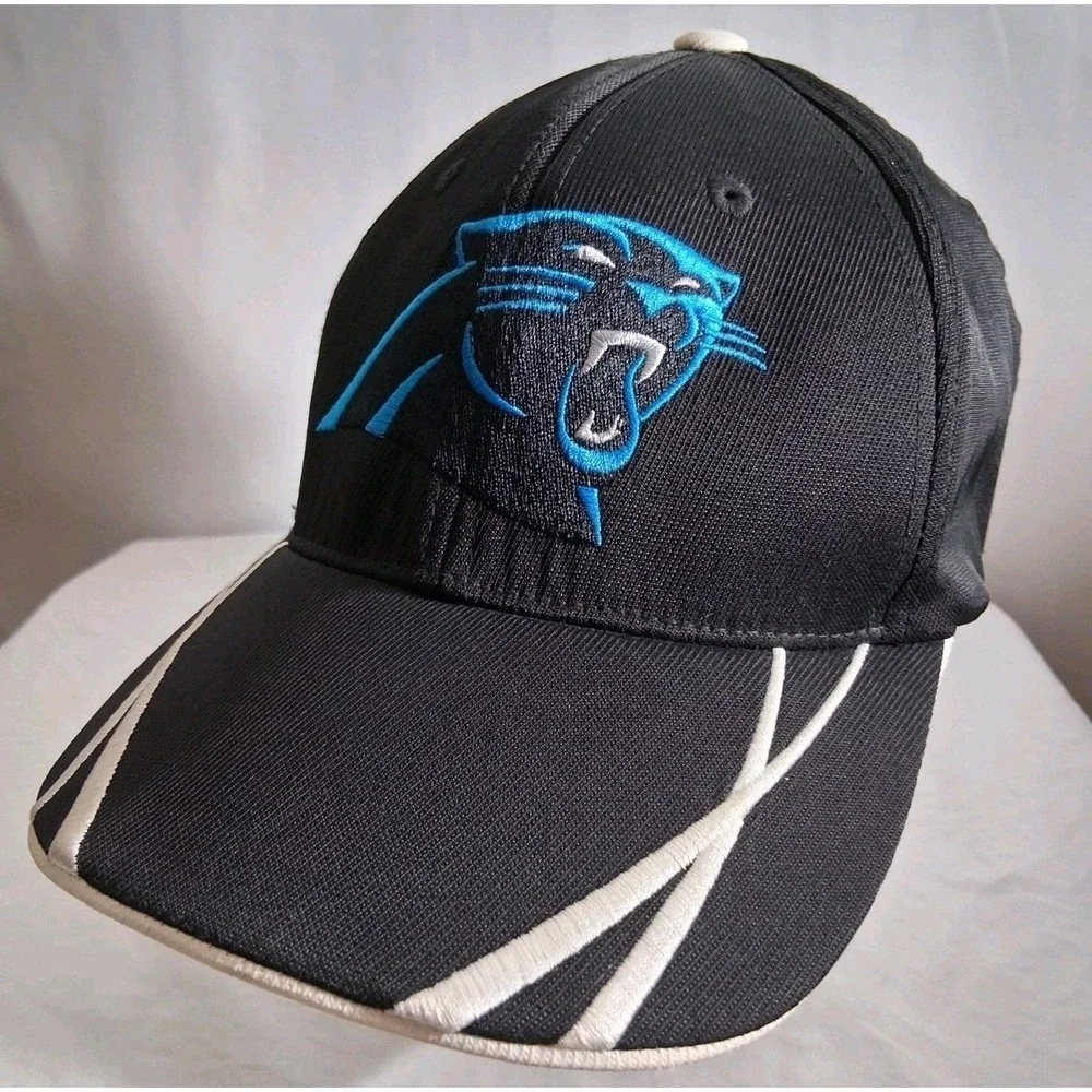 NFL Carolina Panthers Black Basic Adjustable Cap/Hat by Fan Favorite